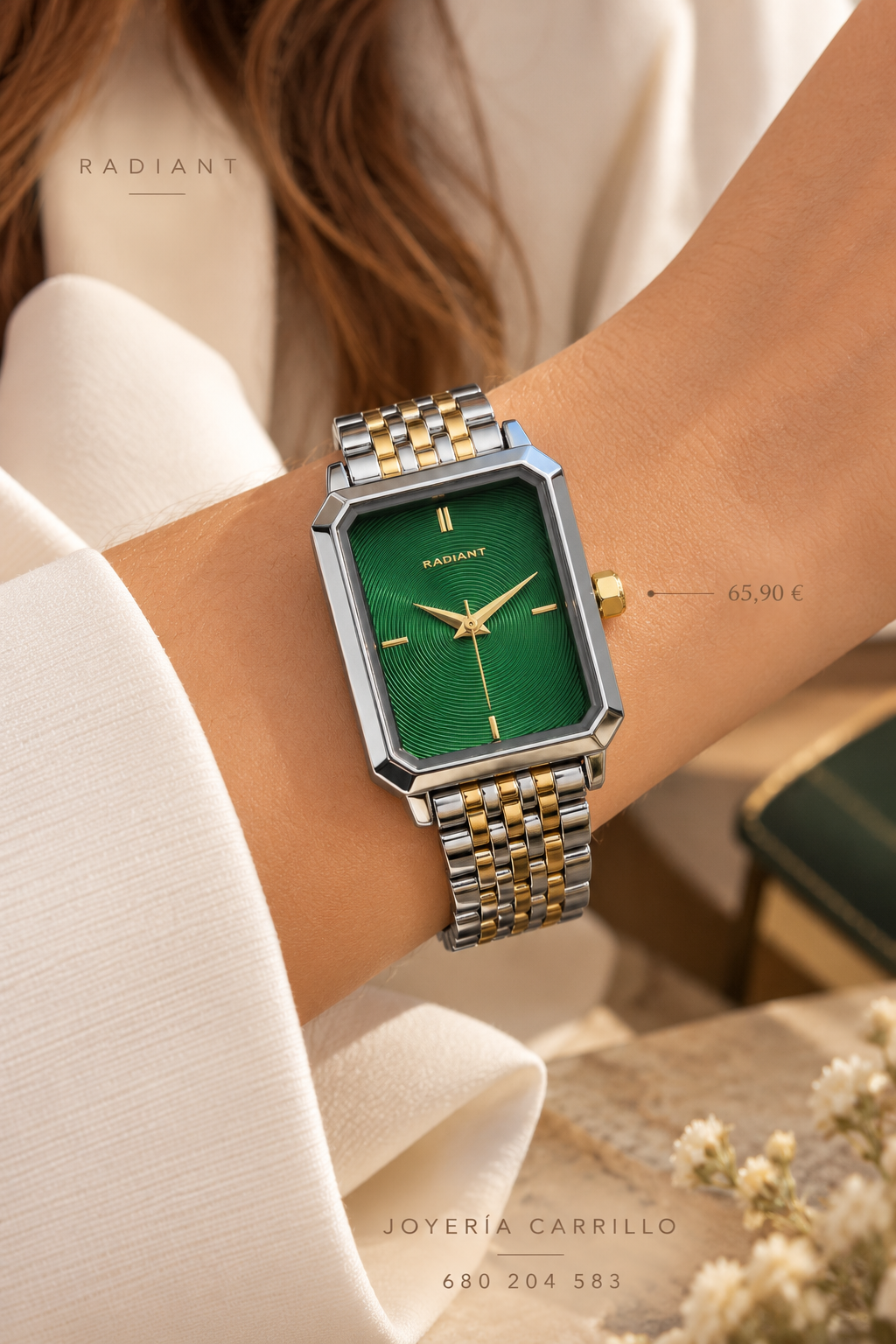 Reloj Radiant mujer bicolor