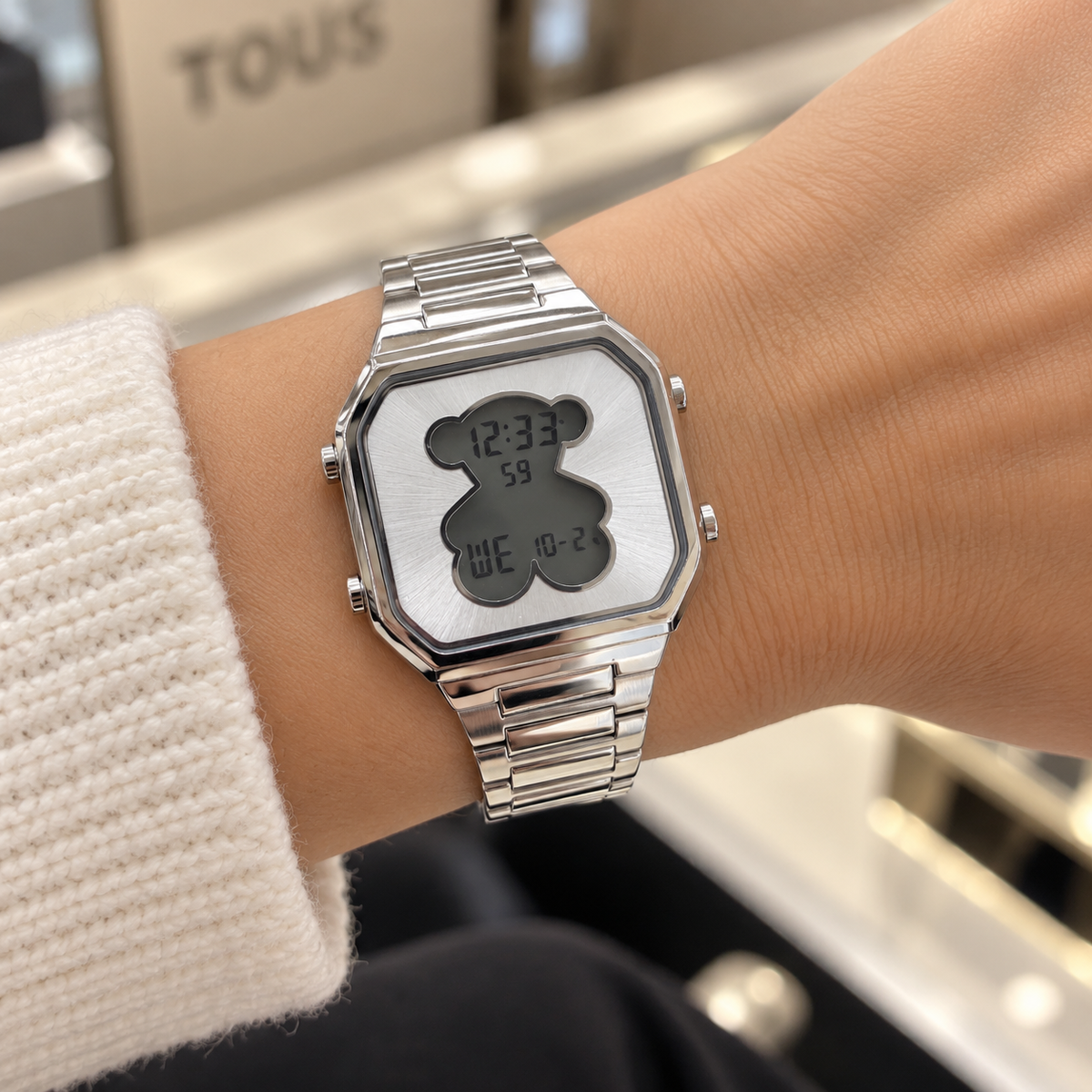 Reloj Tous digital Acero